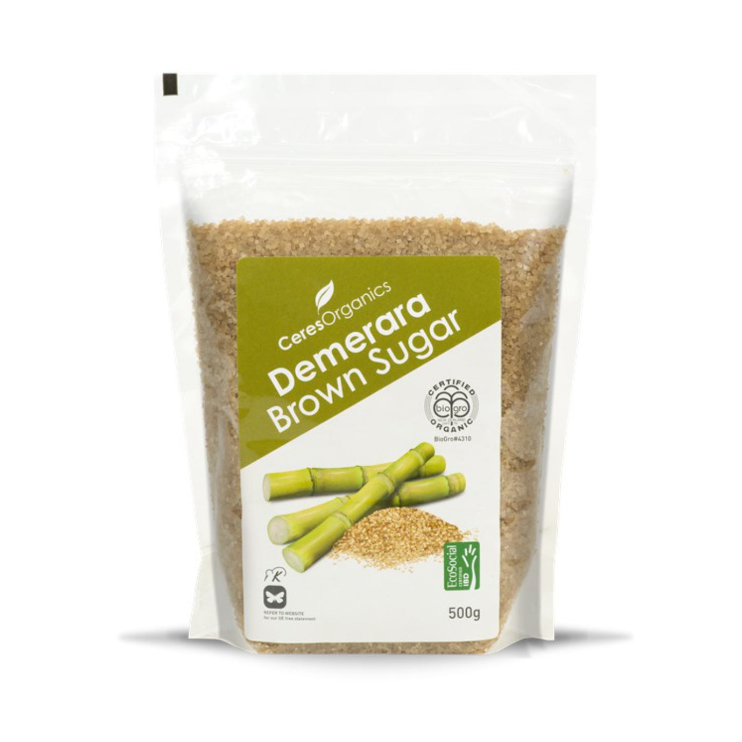 Ceres Organics Organic Demerara Brown Sugar 500g