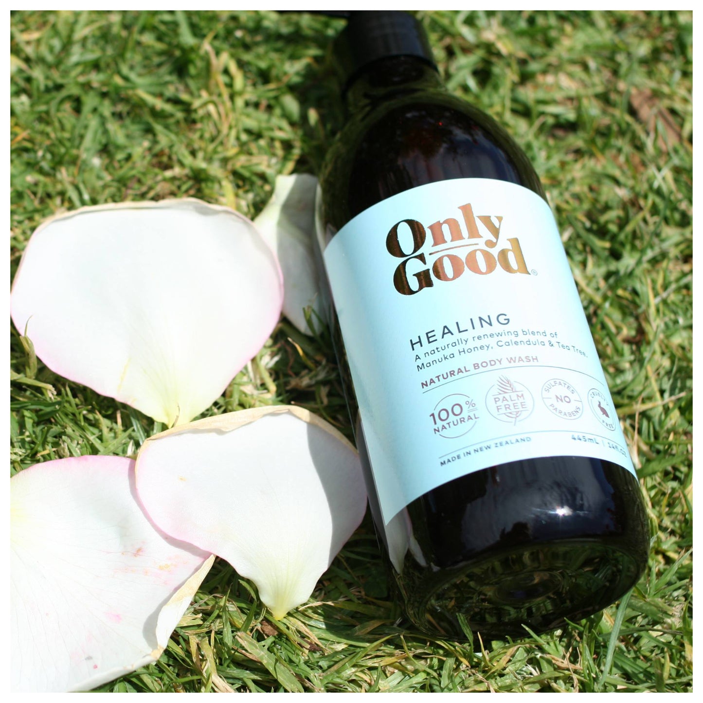 Only Good Natural Paraben Free Body Wash Healing