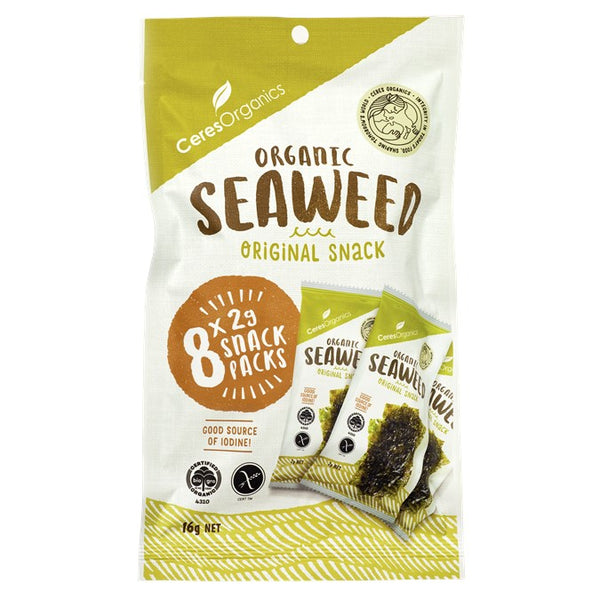 Ceres Organics Roast Seaweed Multipack Nori Snack