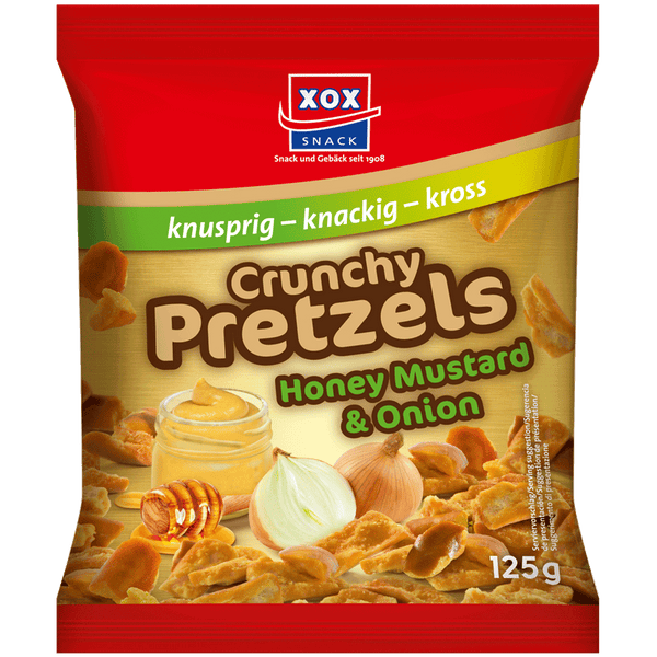 XOX Pretzels Honey Mustard & Onion
