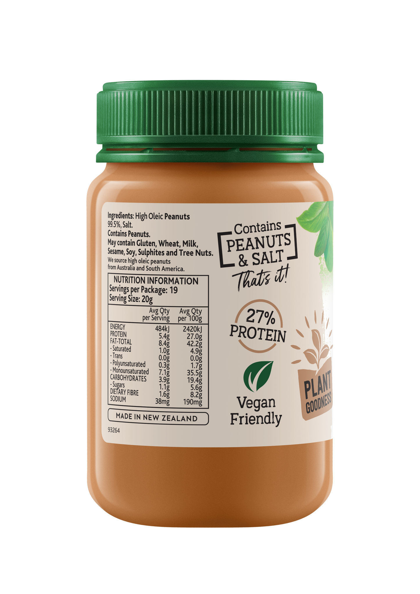 Mother Earth Peanut Butter Crunchy