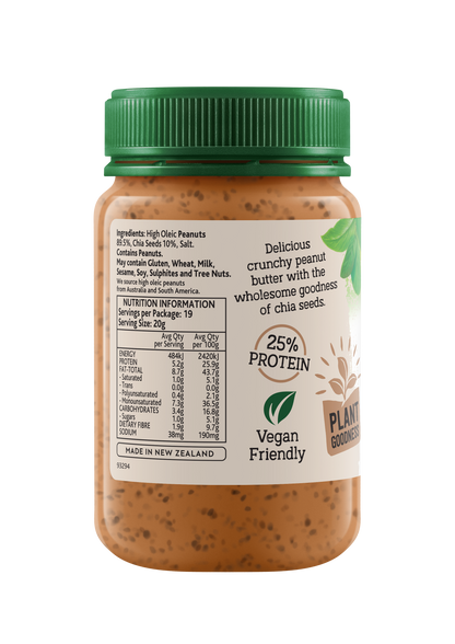 Mother Earth Peanut Butter Chia Seed
