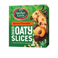 Mother Earth Baked Oaty Slice Apricot and Chocolate