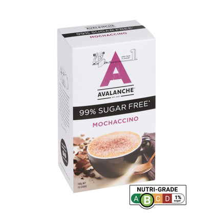 AVALANCHE 99% Sugar Free Mochaccino 160gm 10s