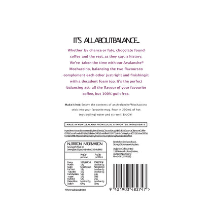 AVALANCHE 99% Sugar Free Mochaccino 160gm 10s