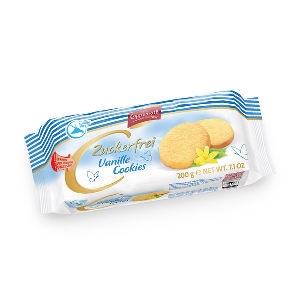 Coppenrath Vanilla Cookies, Sugar Free 200g