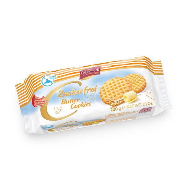 Coppenrath Butter Cookies, Sugar Free 200g