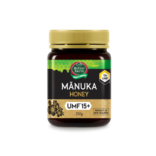 Mother Earth Manuka Honey UMF15+ 250g