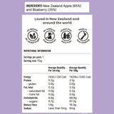 NaturKidz Fruit Crispz - Apple Sticks & Blueberry 10g