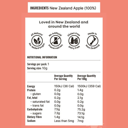 NaturKidz Fruit Crispz - Apple Sticks 10g