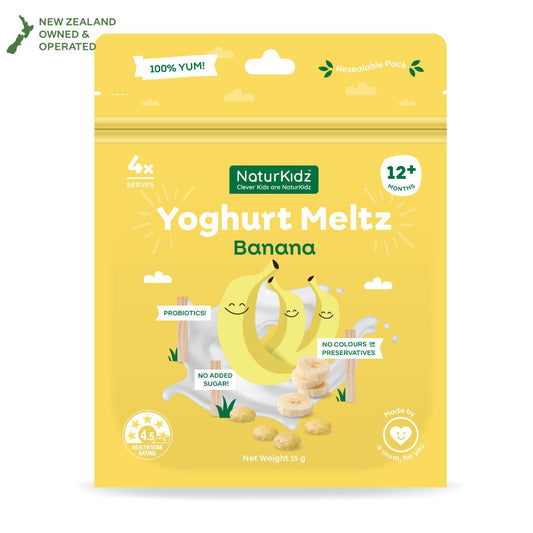 NaturKidz Yoghurt Meltz Banana 15G