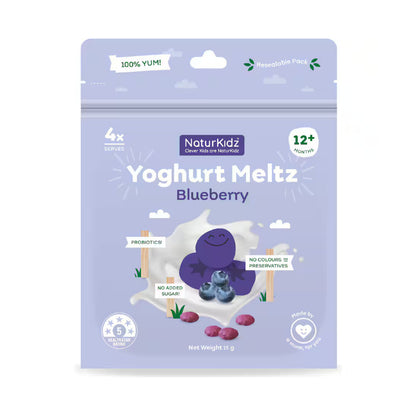 NaturKidz Yoghurt Meltz Blueberry 15G