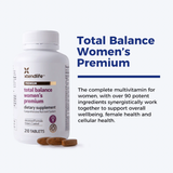 Xtendlife Total Balance Women's Premium 210s - by Optimo Foods
