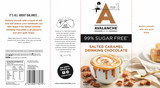 AVALANCHE 99% Sugar Free Salted Caramel 200gm 10s - by Optimo Foods