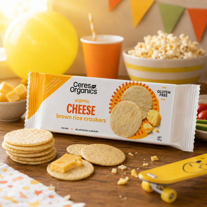Ceres Organics Brown Rice Crackers Cheese