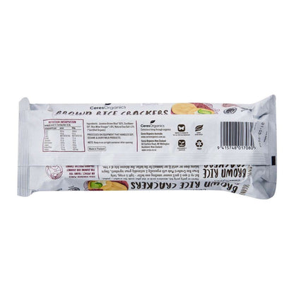 Ceres Organics Brown Rice Crackers Sea Salt & Vinegar