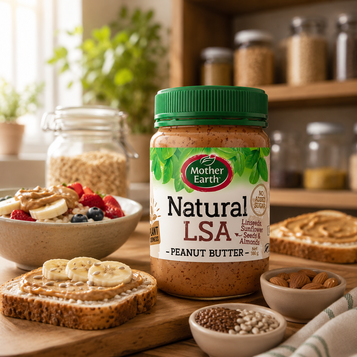 Mother Earth Peanut Butter LSA Blend