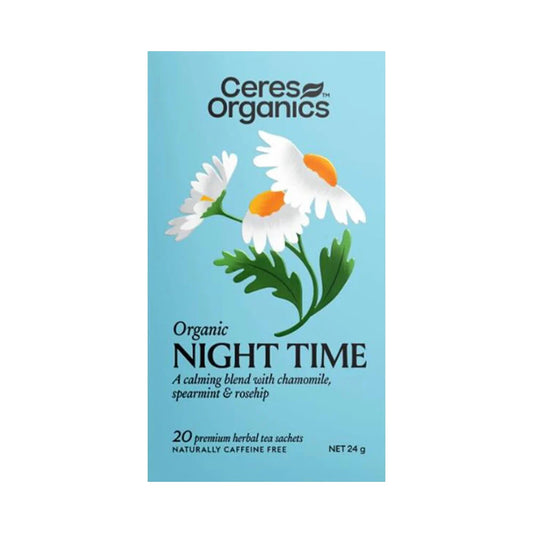 Ceres Organics Organic Night Time Herbal Tea 20 Bags