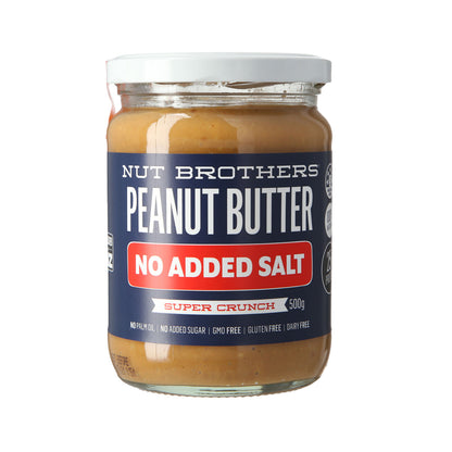 Nut Brothers Super Crunch ( NO ADDED SALT) Peanut Butter