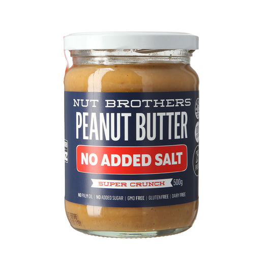 Nut Brothers Super Crunch ( NO ADDED SALT) Peanut Butter
