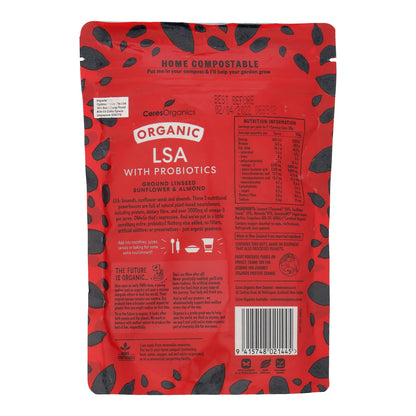 CERES ORGANICS LSA With Probiotic 200g