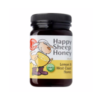 Happy Sheep Honey Lemon and West Coast Honey