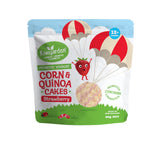 Kiwigarden Probiotic Yoghurt Corn & Quinoa Cakes Strawberry 26g