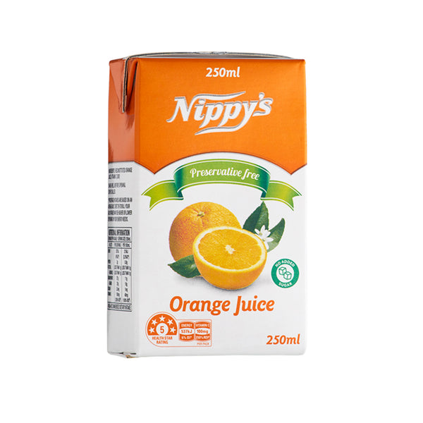 Nippy's Preservative Free Orange Juice 250ml