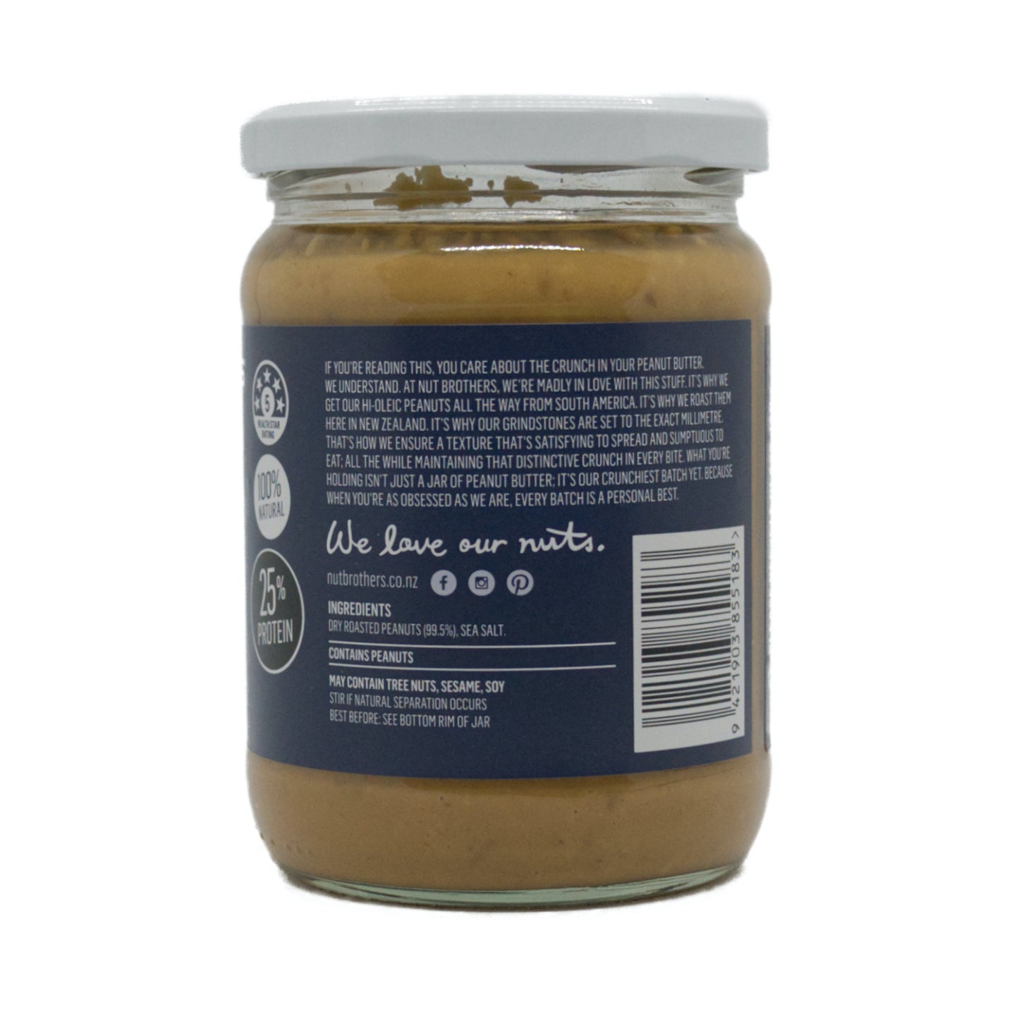 Food Producer Award Nut Brothers Super Crunch Peanut Butter