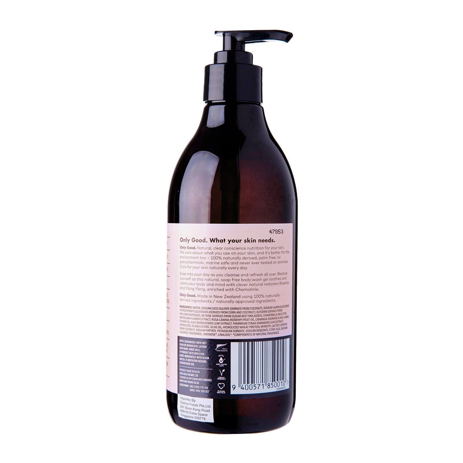 Only Good Natural Paraben Free Body Wash Balance