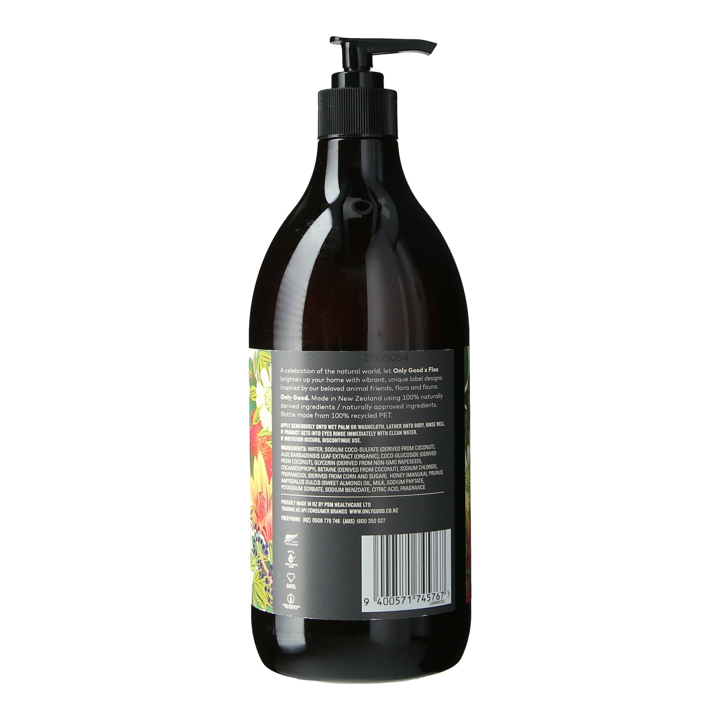 Only Good Natural Paraben Free Body Wash Calm