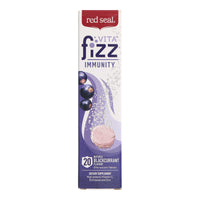 Red Seal VitaFizz Effervescent Tablets Immunity Blackcurrant Vitamin C