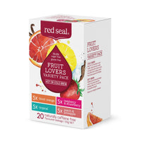 Red Seal Fruit Lovers Variety Packs Tea 20s