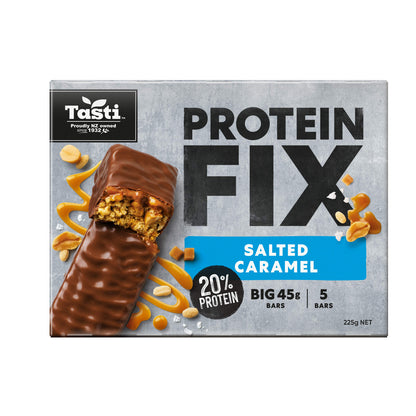 Tasti Protein Fix Bars Salted Caramel 225g