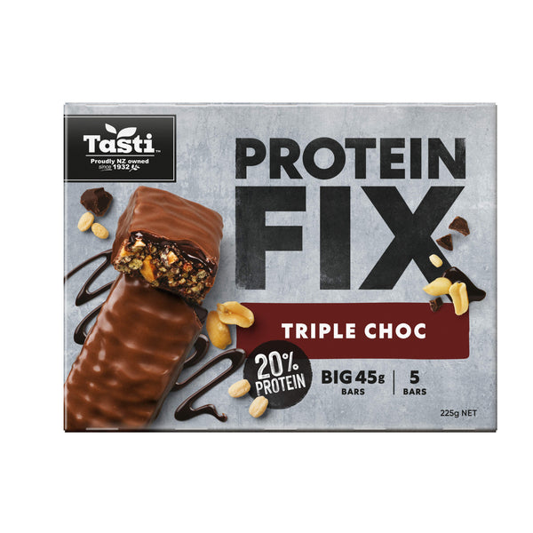 Tasti Protein Fix Bars Triple Choc 225g