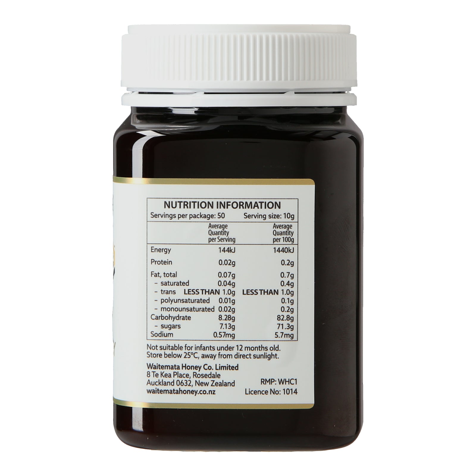 Waitemata Honey Manuka Honey UMF 15+