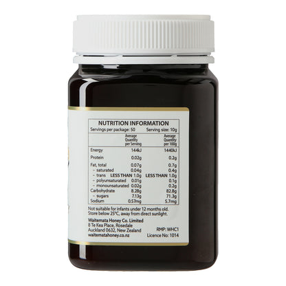 Waitemata Honey Manuka Honey UMF 15+