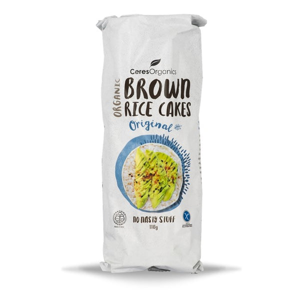 Ceres Organics Brown Rice Cakes Original